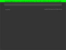 Tablet Screenshot of magozin.com